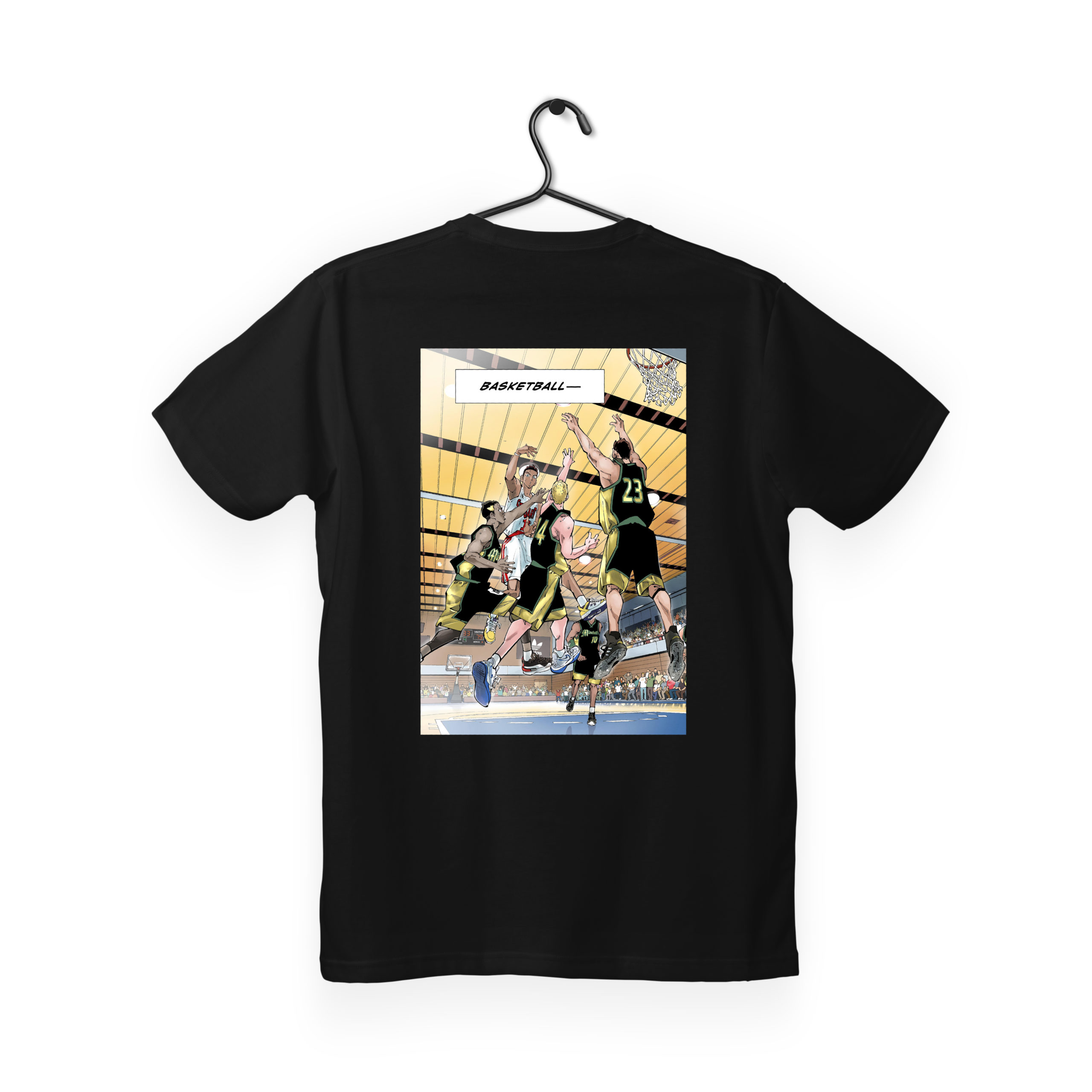 Chapter 1 Basketball – T-shirt – Black - Transition Game