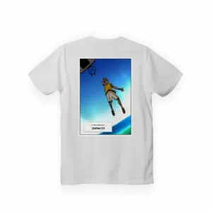 Chapter 2 "Japan!?" Panel T-shirt - White