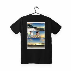 Chapter 3 "Seaside Sunset" T-shirt Black